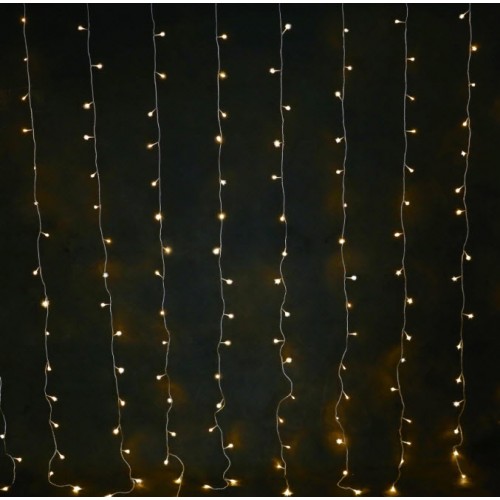 Curtain Light - Warm White - 2m x 2m (Connectable)